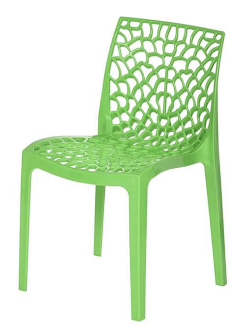 Supreme Web Plastic Chair| Armless Chair for Dining Room Set, Cafe and Restaurents | 1 Piece - Image 9